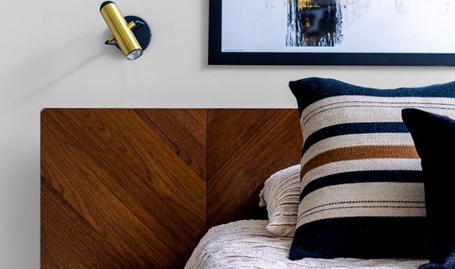 Bedroom with natural lighting